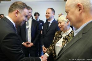 Szwajcaria: W Davos słyszymy głosy o świetnej kondycji polskiej gospodarki - mówił prezydent