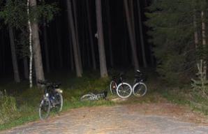 Zderzenie pijanych rowerzystów