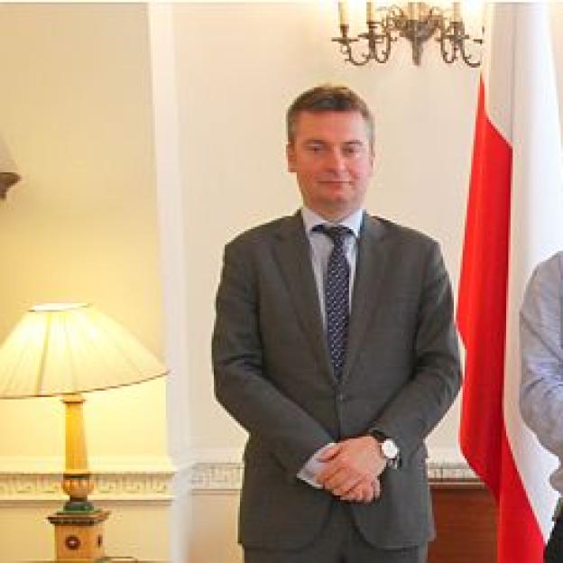 Polski bohater z Reading w Ambasadzie RP w Londynie