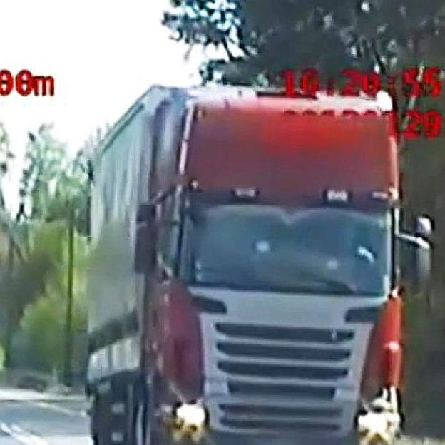[VIDEO] TIR pędził przez Podlasie. Kierowcę z Łotwy dorwała policyjna grupa Speed