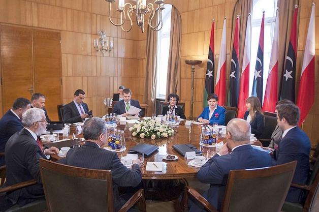 Premier Beata Szydło spotkała się z ministrem spraw zagranicznych Libii