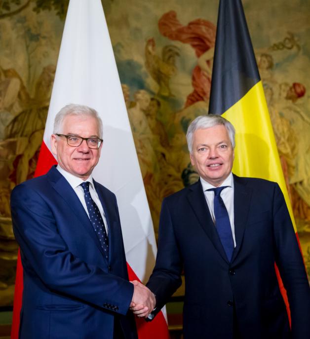 Rozmowy polsko-belgijskie w Brukseli